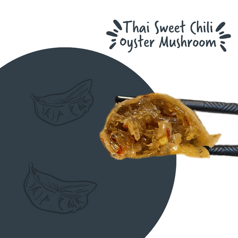 Limited Edition - Thai Sweet Chili Oyster Mushroom Vermicelli Bowl Dumplings