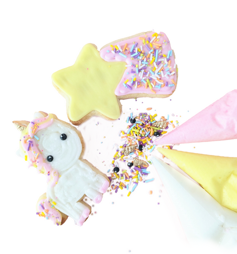 Milk & Cookies Bakeshop - Unicorn Cookie Decorating Kit