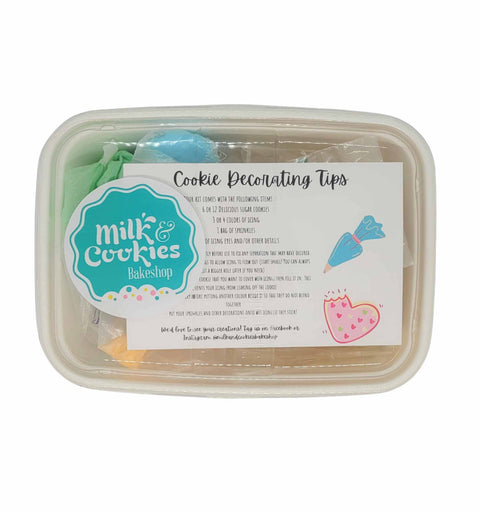 Milk & Cookies Bakeshop - Dinosaur Cookie Decorating Kit