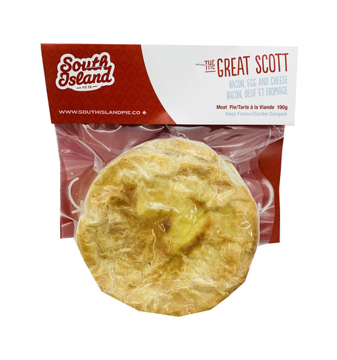 Great Scott Pie - Bacon, Egg & Cheese