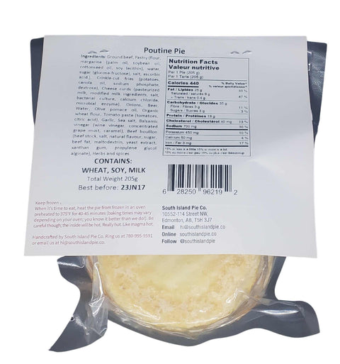 South Island Pie Co - Limited Edition - Poutine Pie