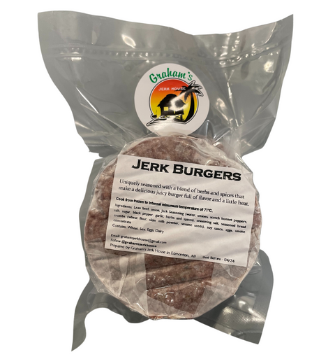 Graham's Jerk House - Jerk Burgers