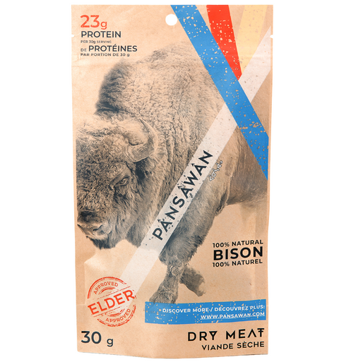Pansawan - Dry 100% Natural Bison Meat 30g