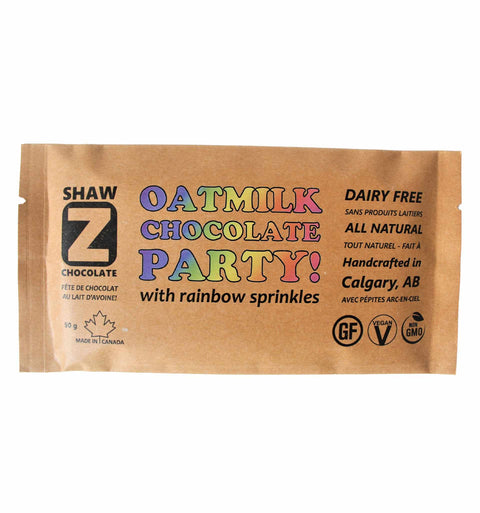 ShawZ Chocolate - Oatmilk Chocolate Party!