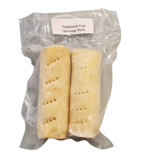 Limited Edition - Traditional Pork Sausage Rolls (Meal Size)