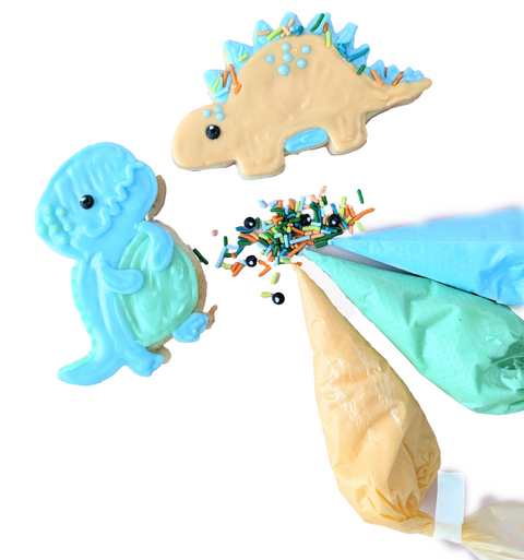 Milk & Cookies Bakeshop - Dinosaur Cookie Decorating Kit