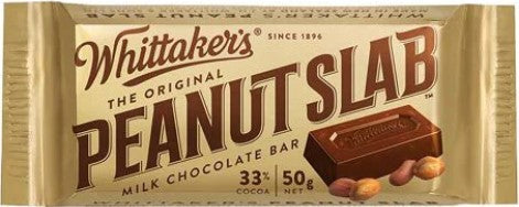 Whittaker's - Peanut Slabs 50g (Shipped Frozen)