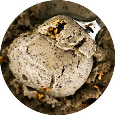 Twice Cream - Black Sesame Ice Cream