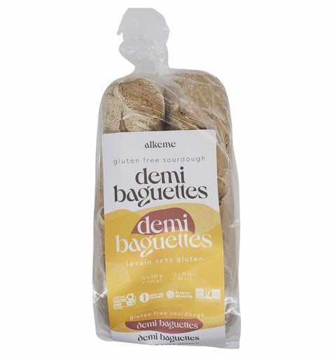 Alkeme - Gluten Free Demi Baguette (2 per pack)
