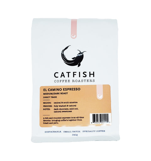 Catfish Coffee - El Camino Espresso - Med/Dark