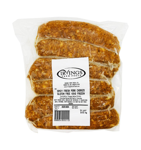 Irvings - Spicy Fresh Pork Chorizo Sausage
