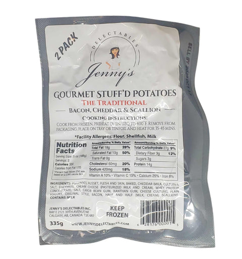 Jenny's Delectables - The Traditional- Stuff'd Potato - 2 pack