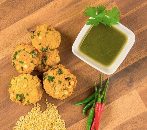 Ariya Burmese Foods - Yellow Peas Patties (Vegan)