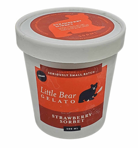 Little Bear Gelato - Strawberry Sorbet
