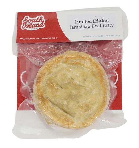 South Island Pie Co - Limited Edition - Jamaican Beef Patty Pie