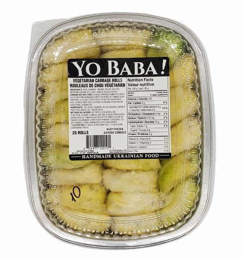 Yo Baba! - Vegetarian Cabbage Rolls