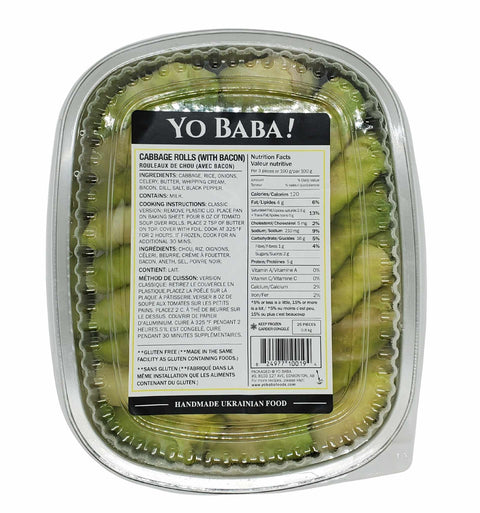 Yo Baba! - Cabbage Rolls (With Bacon)