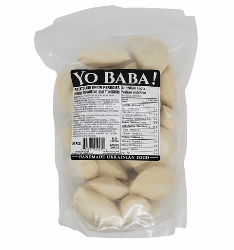 Yo Baba! - Potato & Onion Perogies