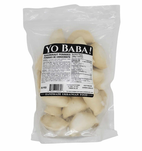 Yo Baba! - Sauerkraut Perogies